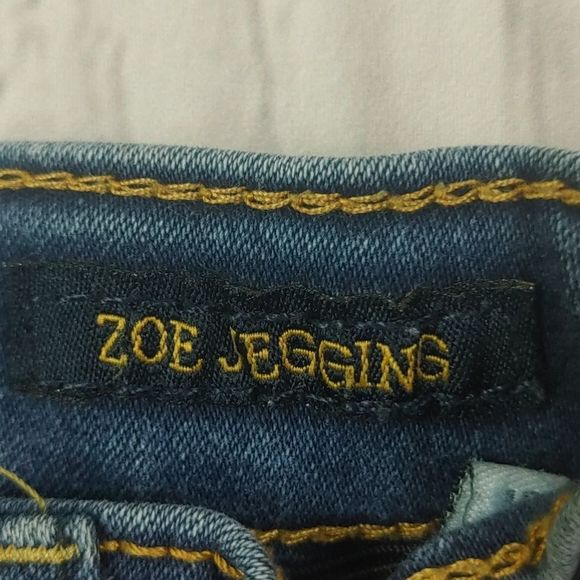 GIRL'S Lucky Brand Zoe Jeggings 4T - Picture 6 of 8